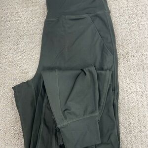 Women's Olive Track Pants